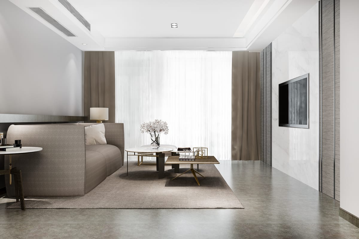 Không gian hoàn thiện bằng sơn NANO HOME