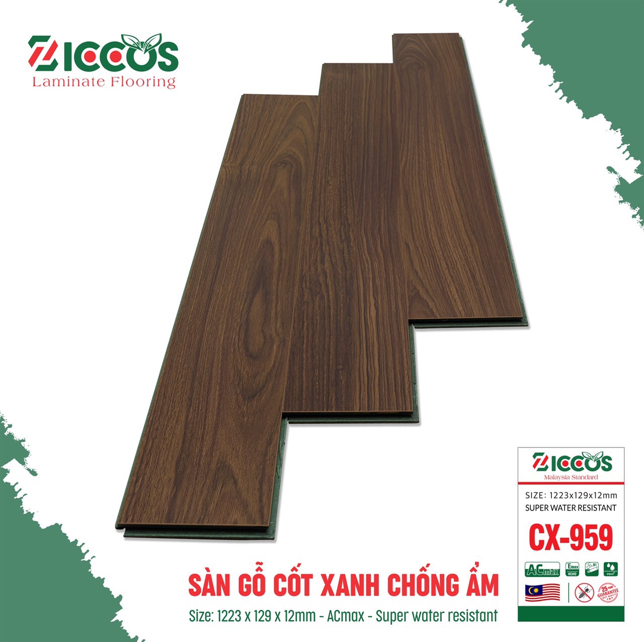 Sàn Gỗ Cốt Xanh – CX959