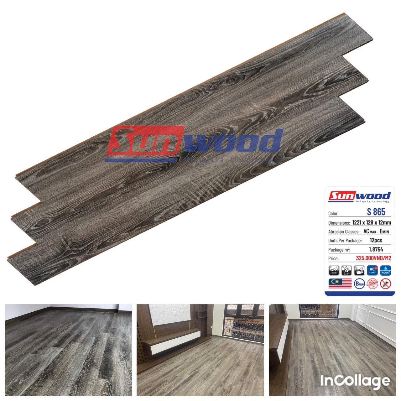 Sàn Gỗ Sunwood – S865